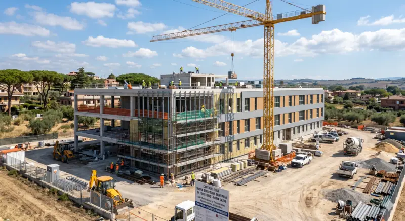 Cantiere Casa della Comunità – realizzazione PNRR P-Tech